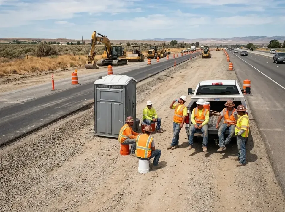 highway-road-construction-crew-007 — frequently asked questions, Porta Potty and Restroom Rentals in Manhattan, KS